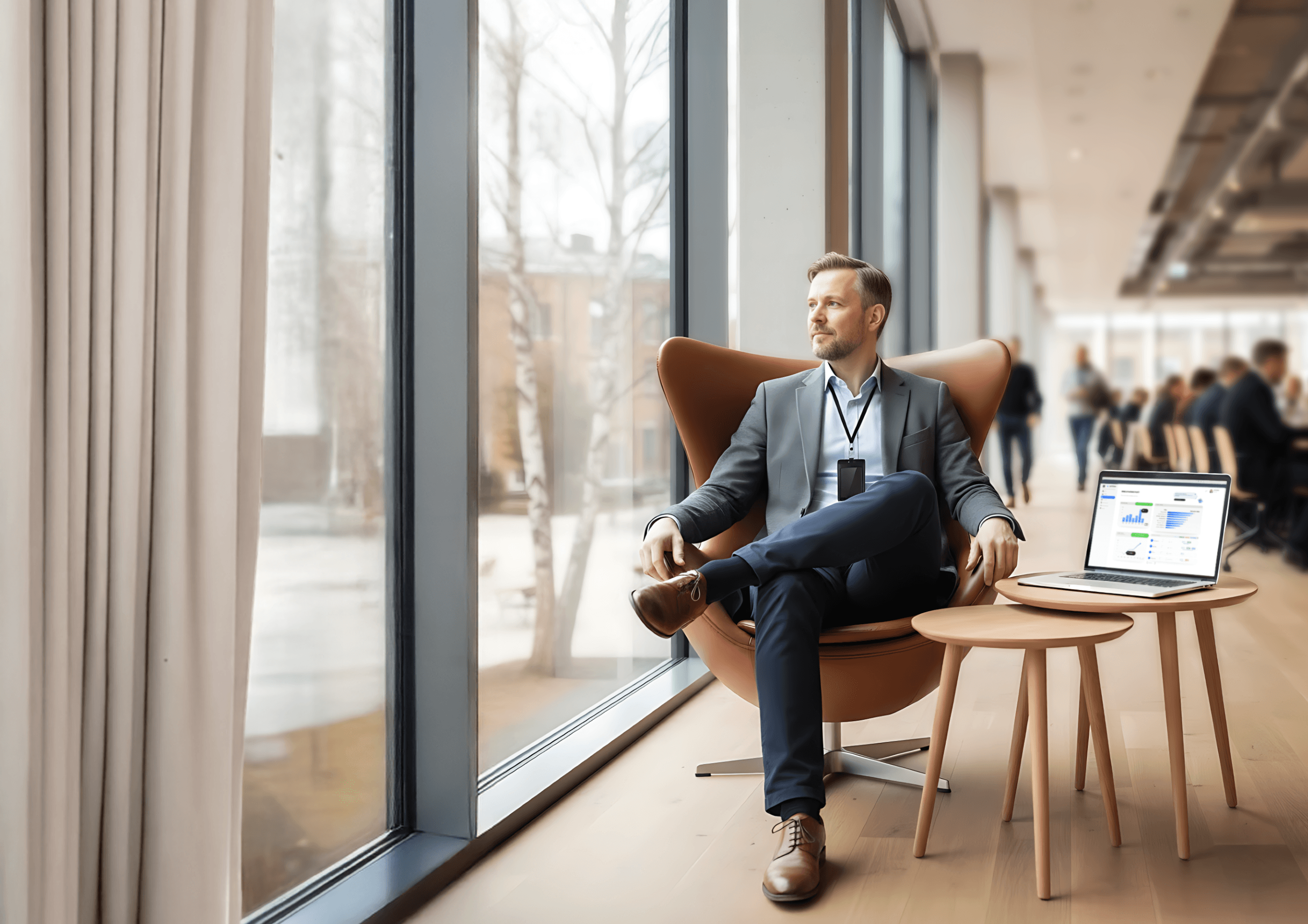 Professional business environment